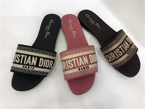 slippers dior price|Dior slippers women.